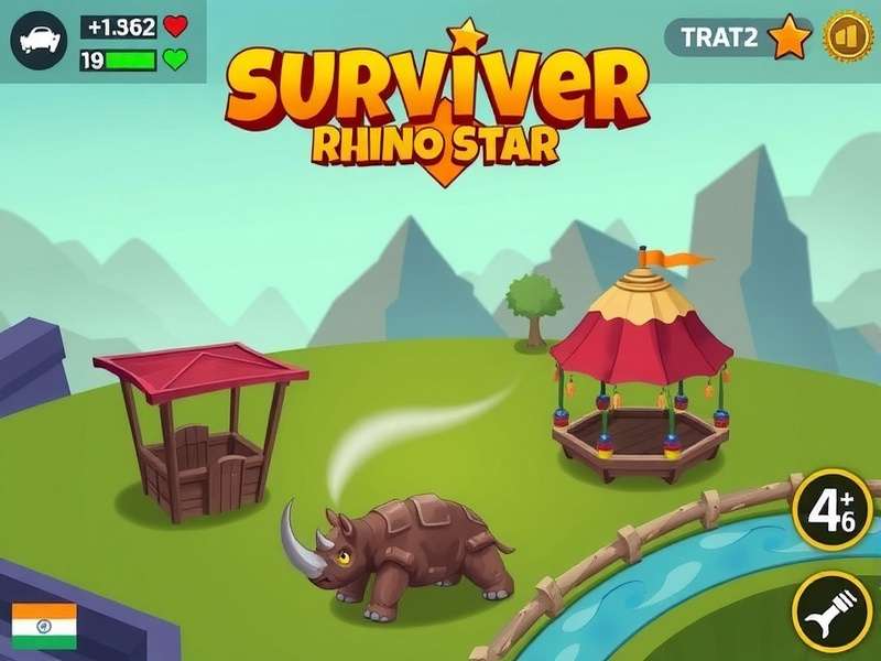 Survivor Rhino Star Indian festival event